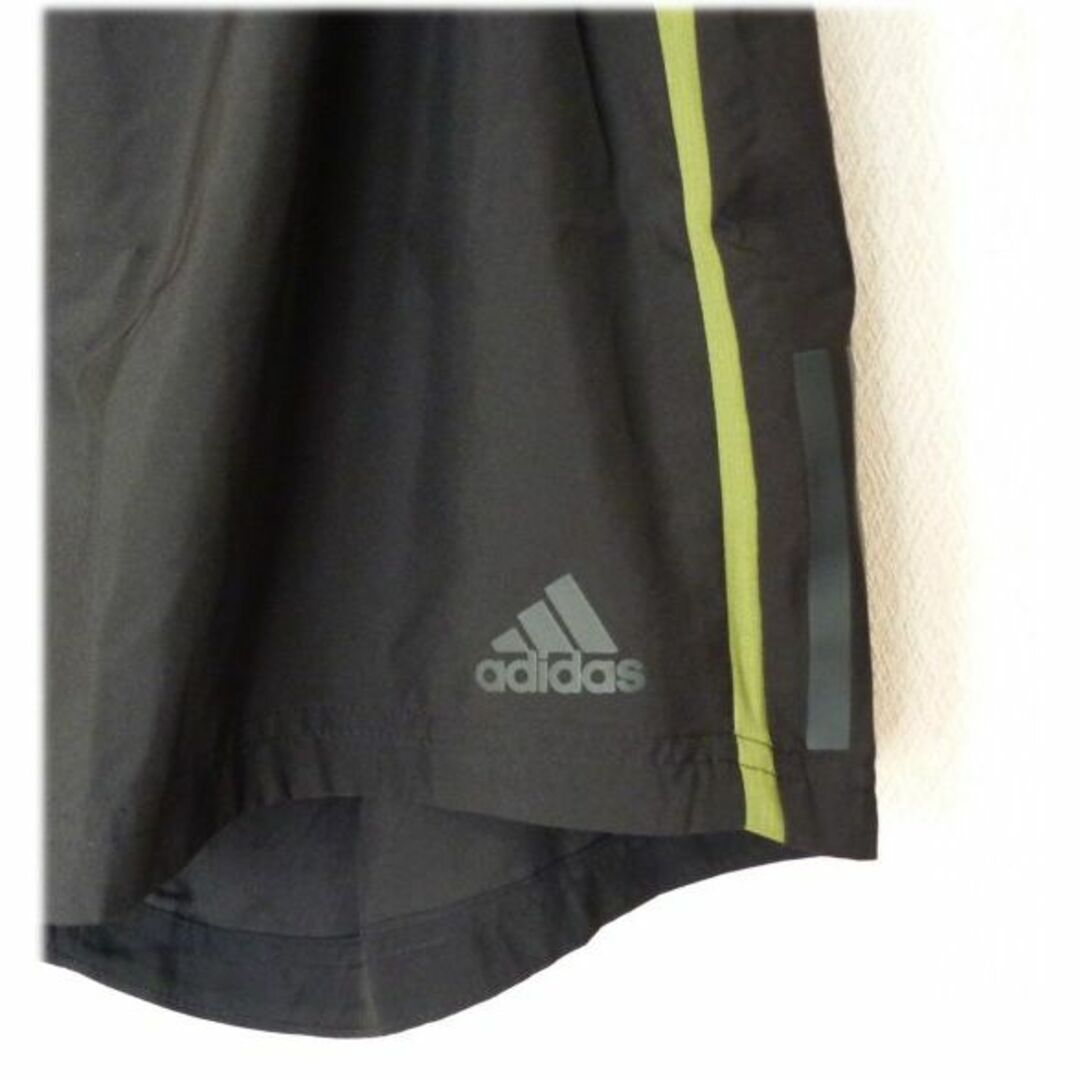 adidas(アディダス)の大きいサイズ◆新品◆(XO)(2XL)adidas 黒ショートパンツ/ポケット付 メンズのパンツ(ショートパンツ)の商品写真