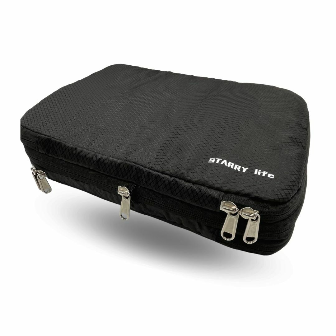 STARRY life 旅行用圧縮袋 トラベルポーチ 旅行圧縮バッグ セット 旅