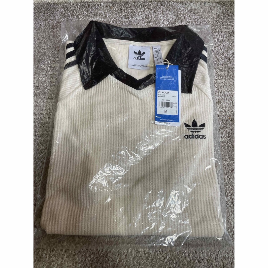 adidas(アディダス)のAdidas アディカラー クラシックス ワッフル ポロシャツ レディースのトップス(Tシャツ(半袖/袖なし))の商品写真