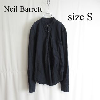 ニールバレット(NEIL BARRETT)の専用 Neil Barrett バンドカラー プルオーバー シャツ 長袖 S(シャツ)