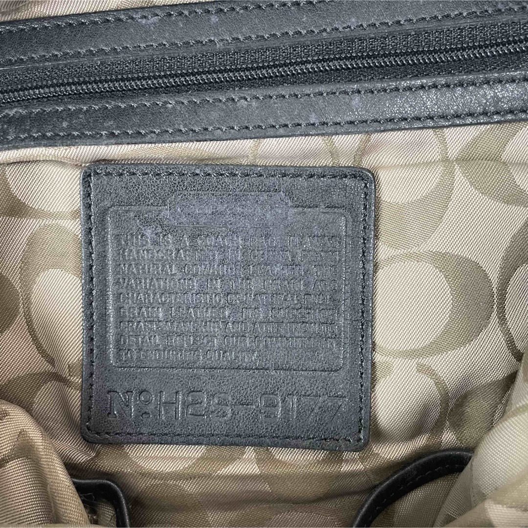 COACH - 【完売レア品】オールドコーチ ショルダーバッグ ブラック