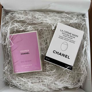 シャネル(CHANEL)の新品・未使用　シャネル香水【チャンス】ハンドクリーム【ラ・クレームマン】(香水(女性用))