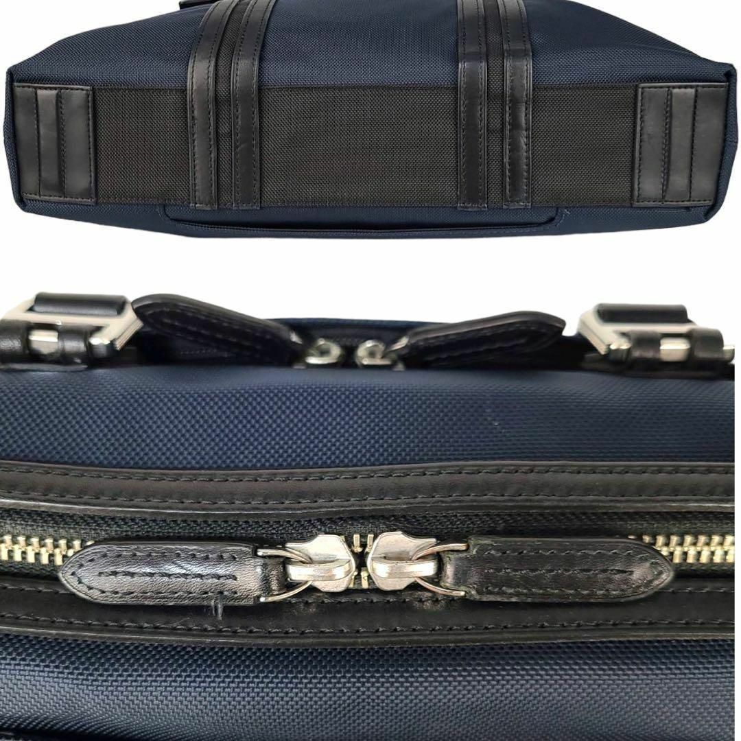 ☆【美品】TUMI ビジネスバッグ ショルダーバック JARVIS ネイビー-