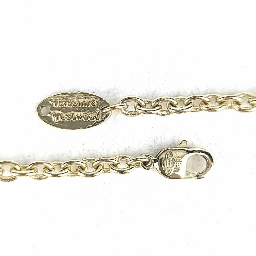 ★【美品】Vivienne Westwood オーブ ラインストーン ネックレス