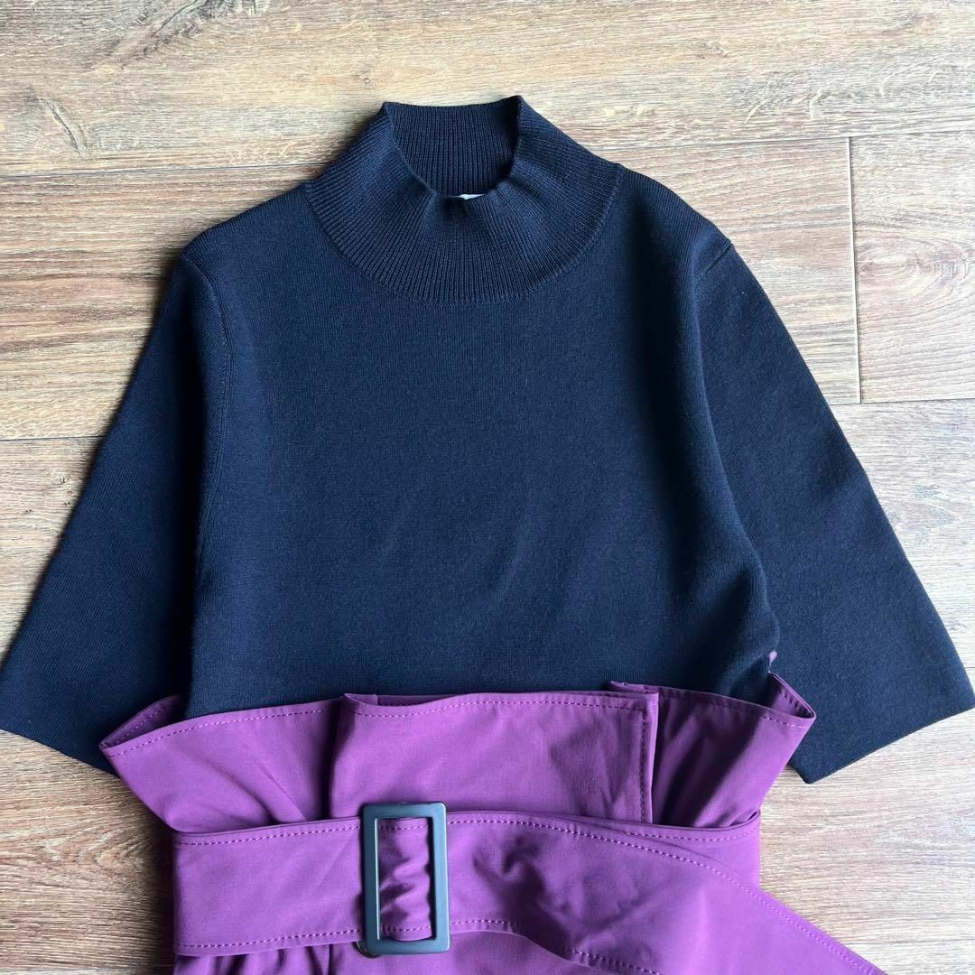 FRAY I.D - 美品✨FRAY.ID ロングワンピース ミモレ丈 トレンチ