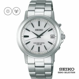 セイコー(SEIKO)のSEIKOソーラー式電波時計 SBTM167 薄型モデル 【新品・国内正規品】(腕時計(アナログ))