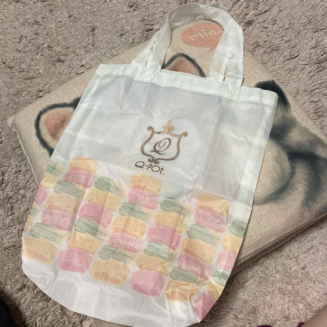 Q-pot. - お値下げ 新品 Q-pot エコバッグの通販 by よっちゃん's shop