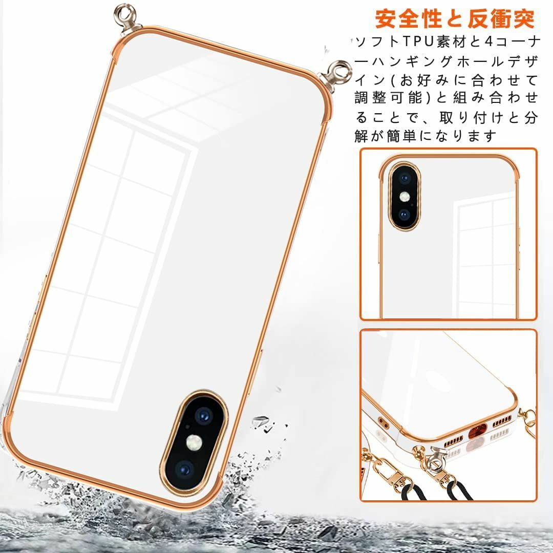 新品 未使用 iPhoneX Xs 黒 ブラック 韓国 TPU PALLET