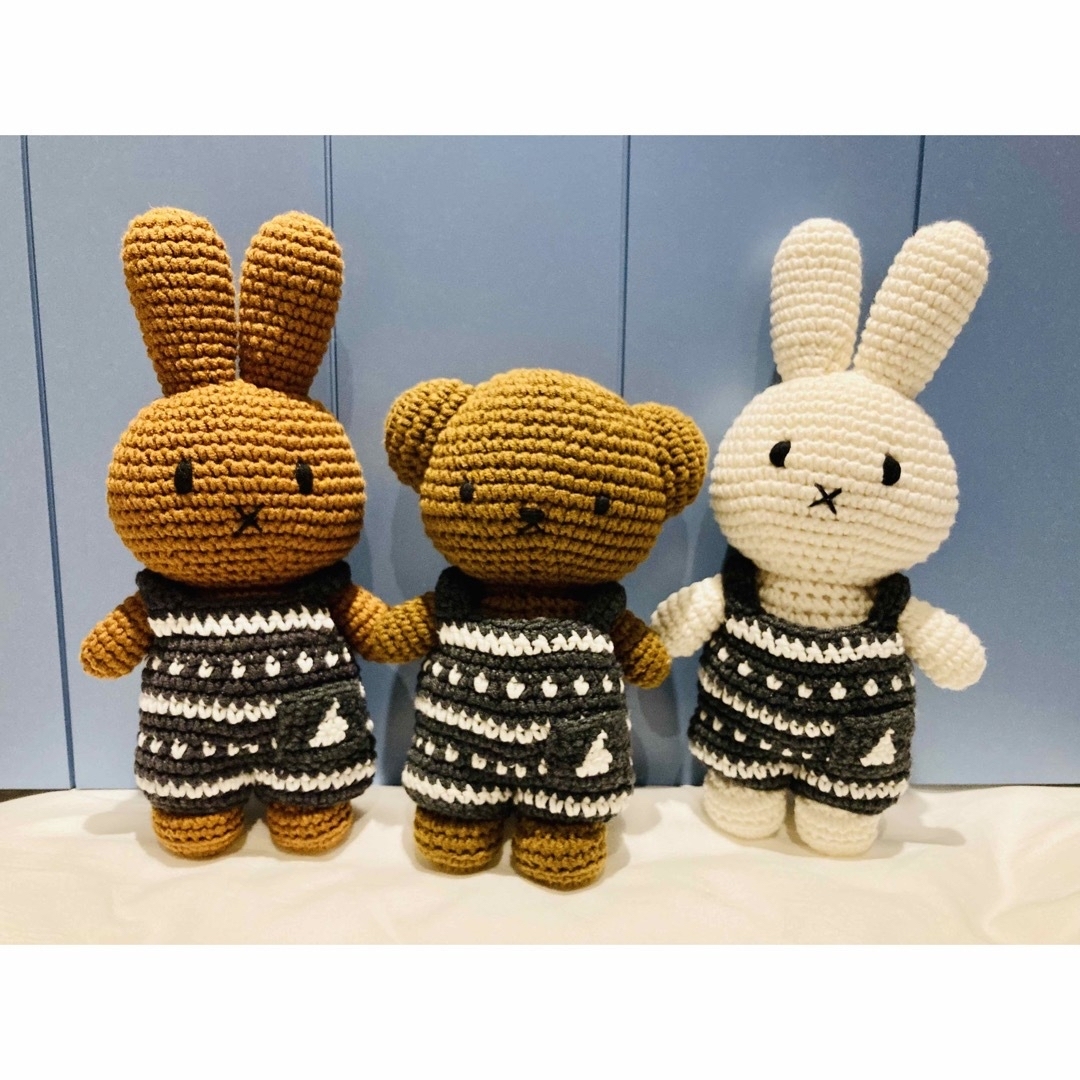 miffy - Happy様専用ジャストダッチあみぐるみミッフィーメラニー