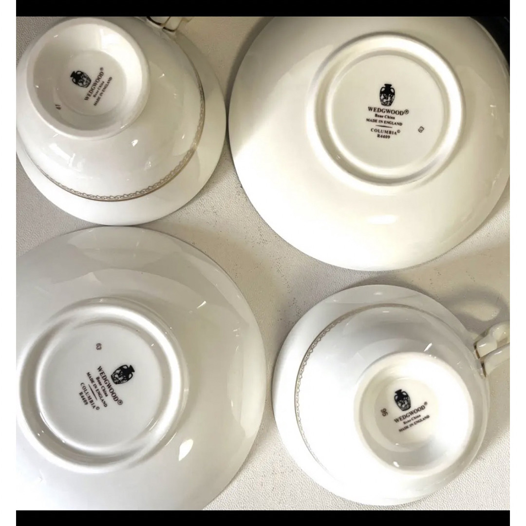 WEDGWOOD(ウェッジウッド)のウェッジウッド　コロンビアセージグリーン　ピオニーカップ　２客セット インテリア/住まい/日用品のキッチン/食器(食器)の商品写真