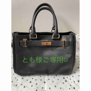 ドゥーズィエムクラス(DEUXIEME CLASSE)のsita parantica レザーハンドバッグ(美品)(トートバッグ)