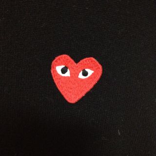 コムデギャルソン(COMME des GARCONS)のplay  ポロニット  送料込✡(ニット/セーター)