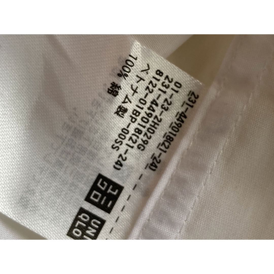 UNIQLO(ユニクロ)のユニクロ　UNIQLO  ブラウス　未着用　長袖　薄手　S  レディースのトップス(シャツ/ブラウス(長袖/七分))の商品写真