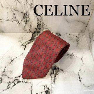 セリーヌ(celine)のCELINE 最高級シルク100%ネクタイ　総柄(ネクタイ)