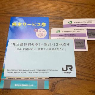 ジェイアール(JR)のJR東日本株主優待割引券(その他)