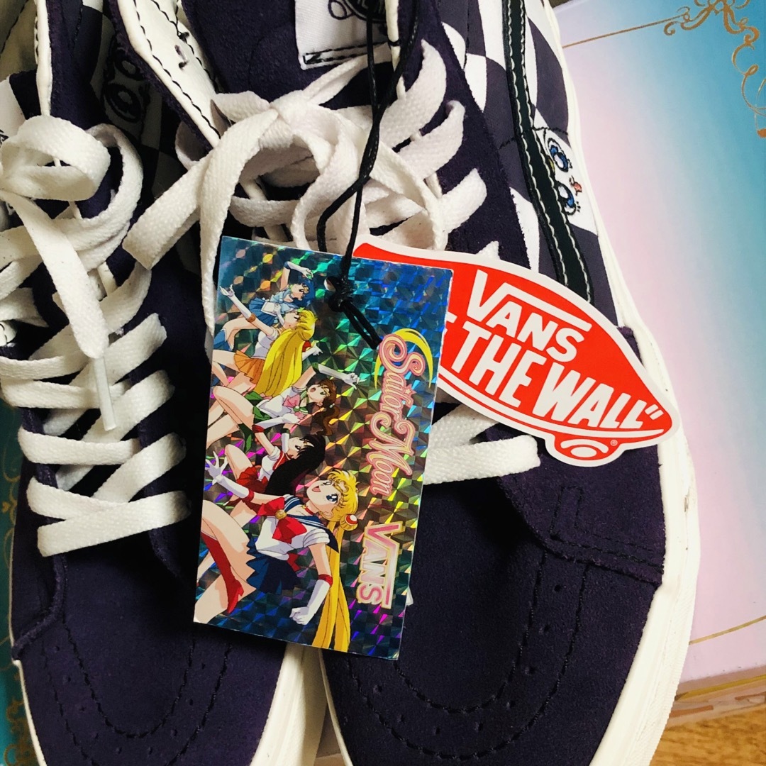 未使用【VANS】バンズ×セーラームーン　sk8-Hi US6.5