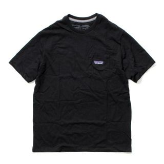 パタゴニア(patagonia)のpatagonia パタゴニア Tシャツ 半袖 ポケT ロゴ レスポンシビリティー MENS P-6 LABEL POCKET RESPONSIBILI-TEE 37406【XSサイズ/BLACK】(Tシャツ/カットソー(半袖/袖なし))