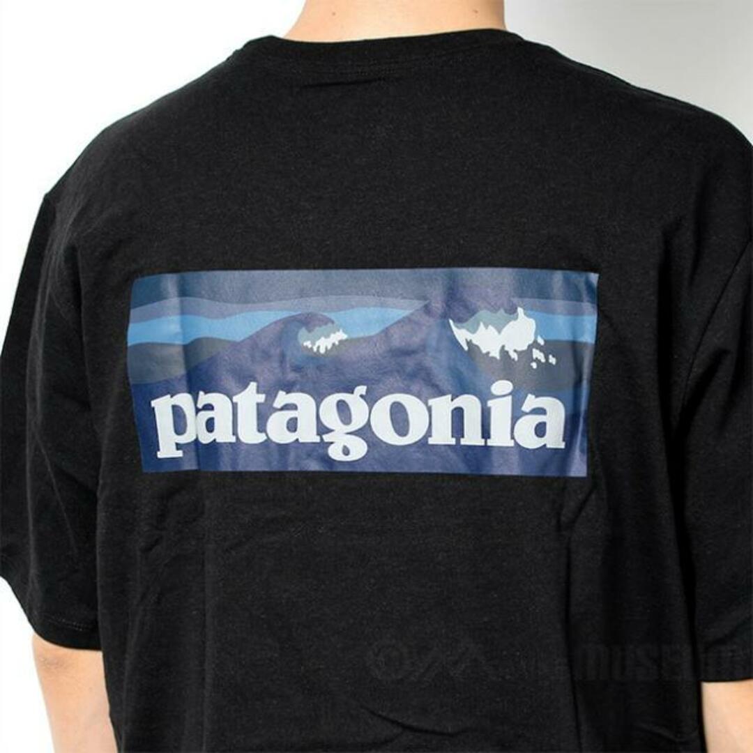 【新品未使用】 patagonia パタゴニア Tシャツ 半袖 ボードショーツ ロゴ ポケット レスポンシビリティー BOARDSHORT LOGO POCKET RESPONSIBILI-TEE 37655 【Mサイズ/INK BLACK】 7