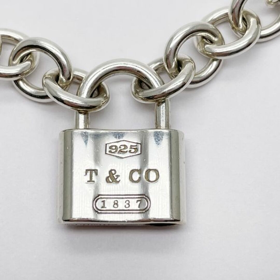 TIFFANYu0026Co. 1837 パドロック カデナ 南京錠 ネックレス SV925-
