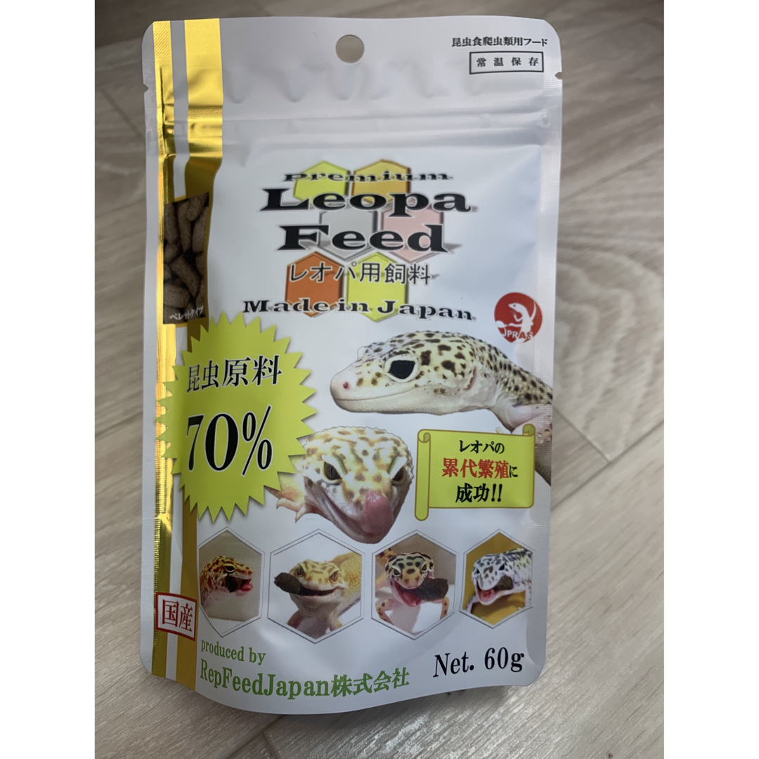 ☆送料無料☆プレミアム レオパ フィード 60g その他のペット用品(爬虫類/両生類用品)の商品写真