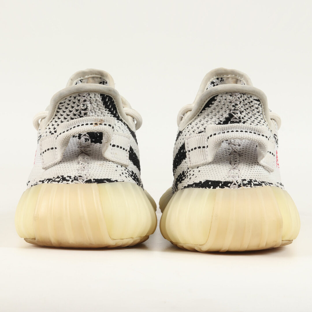 adidas アディダス サイズ:24.5cm YEEZY BOOST 350 V2 ZEBRA CP9654 / 2017年製 イージー ブースト  ホワイト コアブラック 白黒 US6.5 ローカット スニーカー コラボ 【メンズ】【中古】