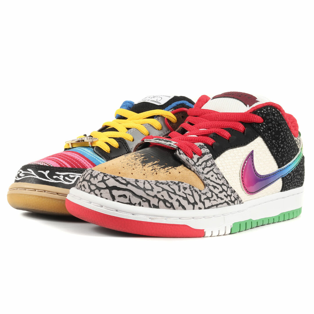 NIKE(ナイキ)のNIKE ナイキ サイズ:26.0cm DUNK SB LOW PRO QS WHAT THE P-ROD (CZ2239-600) 2021年 ダンク エスビー ロー ホワッツ ザ ピーロッド スポーツレッド ブラック US8 ローカット スニーカー 【メンズ】【中古】【美品】 メンズの靴/シューズ(スニーカー)の商品写真