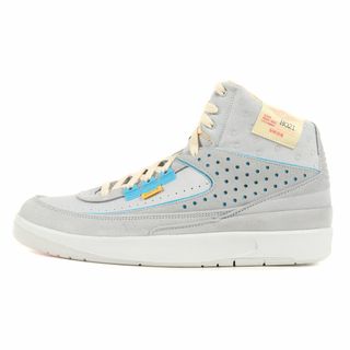 ナイキ(NIKE)のNIKE ナイキ サイズ:30.0cm UNION AIR JORDAN 2 RETRO SP GREY FOG (DN3802-001) 22SS ユニオン エアジョーダン2 レトロ グレーフォグ サイレンレッド US12 ハイカット スニーカー コラボ 【メンズ】(スニーカー)