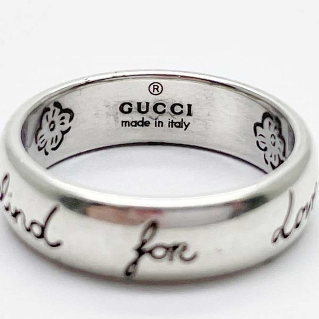 Gucci(グッチ)のGUCCI ブラインドフォーラブ リング・指輪 SV925 レディースのアクセサリー(リング(指輪))の商品写真
