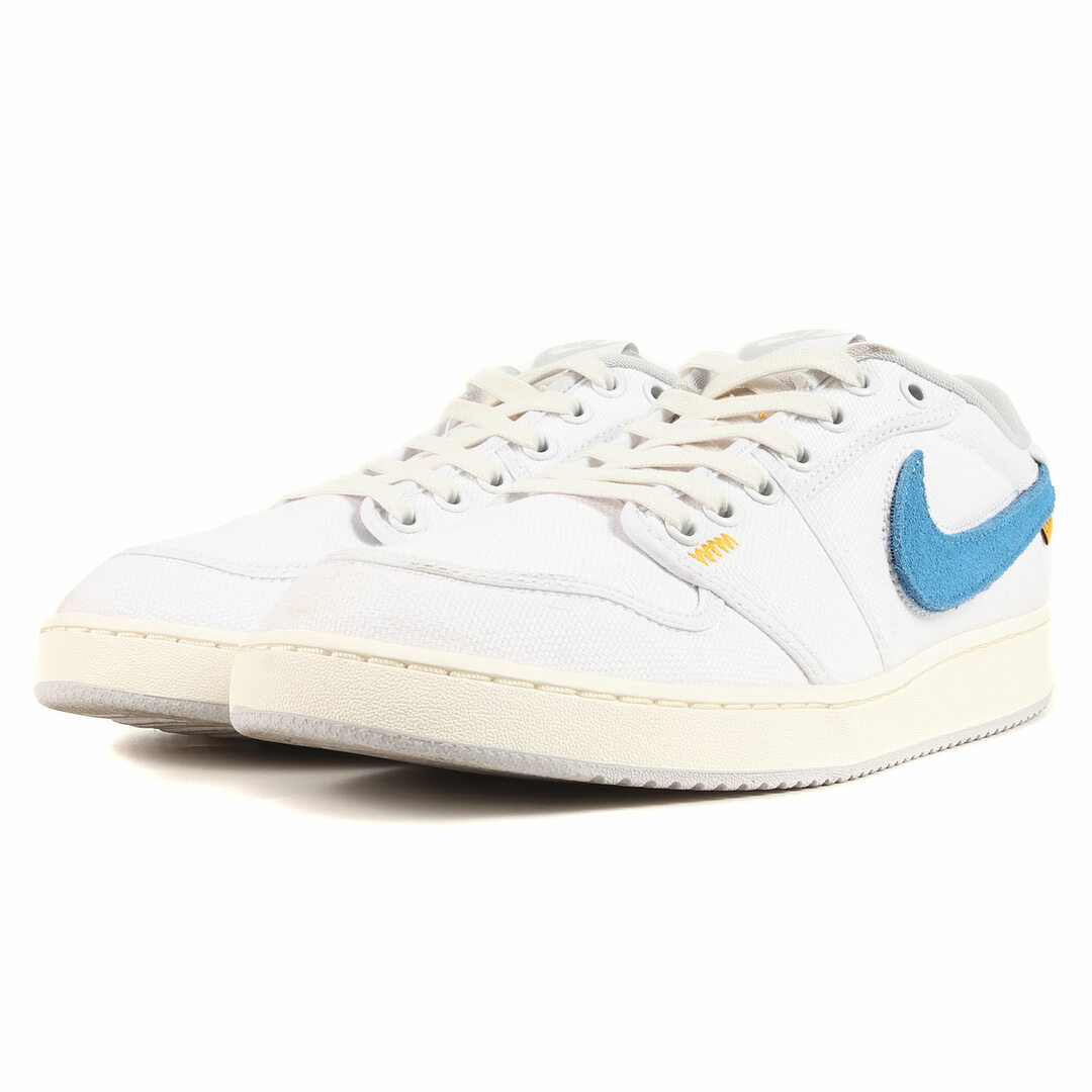 NIKE ナイキ サイズ:28.0cm UNION AJKO / AIR JORDAN 1 KO LOW SP WHITE CANVAS (DO8912-101) 23SS ユニオン エアジョーダン ロー キャンバス ホワイト ニュートラルグレー US10 ローカット スニーカー コラボ 【メンズ】