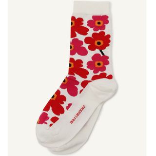 マリメッコ(marimekko)の新品未使用 marimekko HIETA UNIKKO 靴下(ソックス)