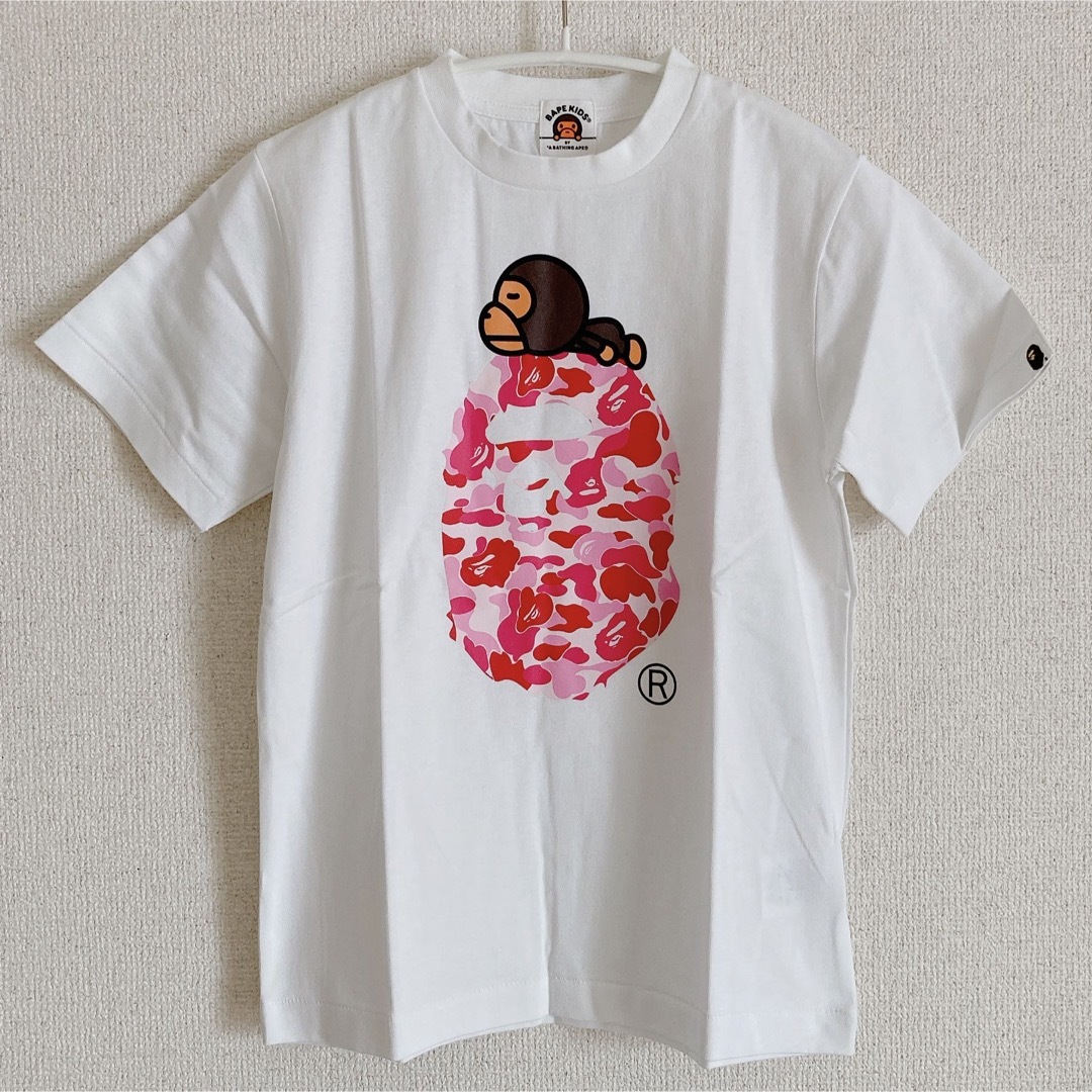 A BATHING APE - 新品 A BATHING APE 140 Tシャツ エイプ キッズの通販 ...