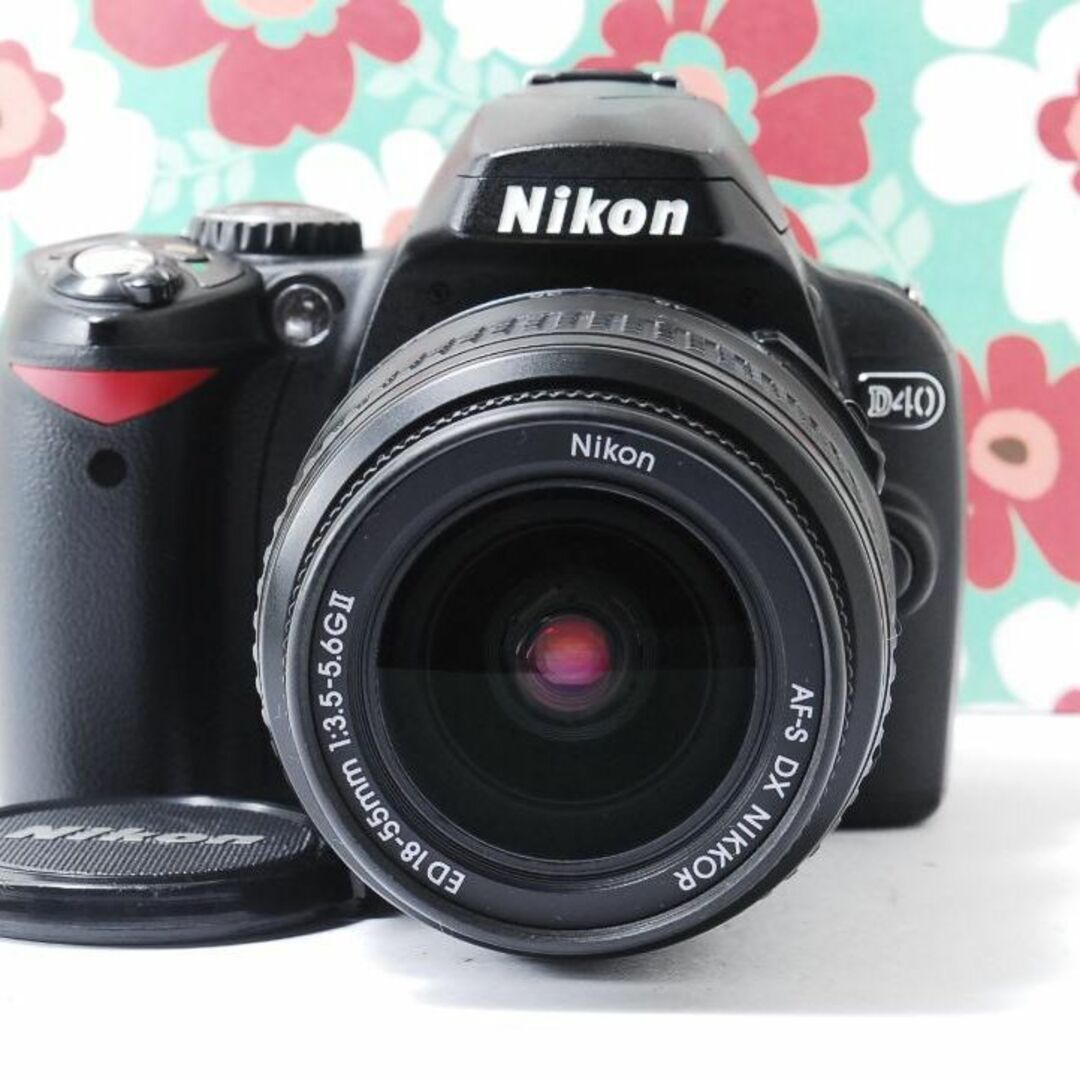 ❤️小さい軽い簡単綺麗❤Nikon Ｄ40❤届いてすぐ使える❤️初心者お勧め❤