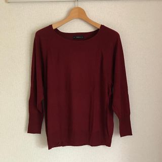 ザラ(ZARA)のZARA ニット バーガンディ(ニット/セーター)