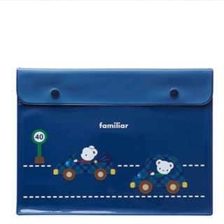 ファミリア(familiar)の新品未使用　ファミリア  クリアケース　連絡袋　収納ケース(その他)