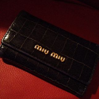 ミュウミュウ(miumiu)のmiumiu キーケース♡(キーホルダー)