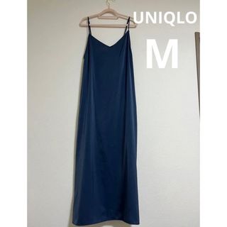 ユニクロ(UNIQLO)のユニクロ キャミソールサイドスリットロングワンピース(ロングワンピース/マキシワンピース)