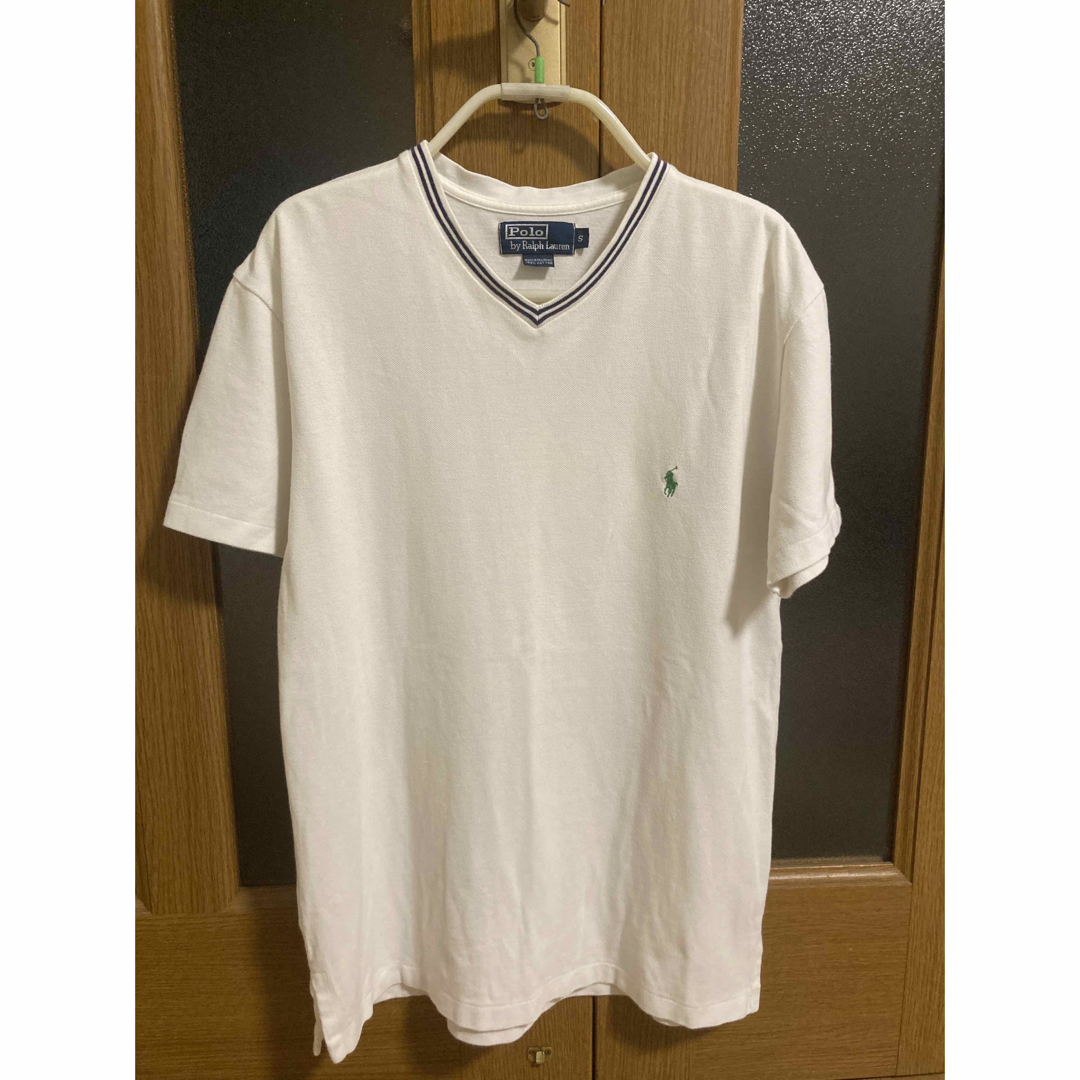 Ralph Lauren(ラルフローレン)のRalph Lauren Vネックポロシャツ メンズのトップス(Tシャツ/カットソー(半袖/袖なし))の商品写真