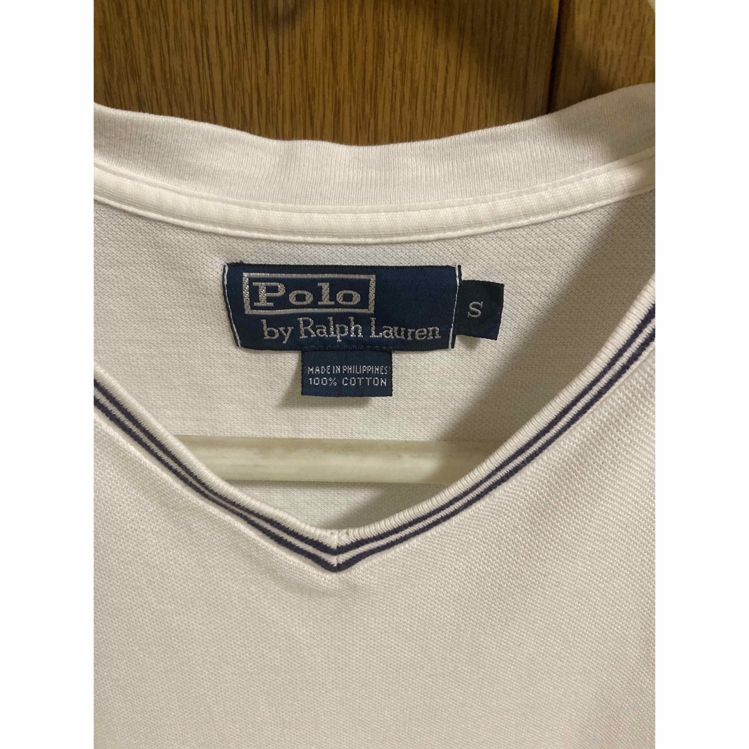 Ralph Lauren(ラルフローレン)のRalph Lauren Vネックポロシャツ メンズのトップス(Tシャツ/カットソー(半袖/袖なし))の商品写真