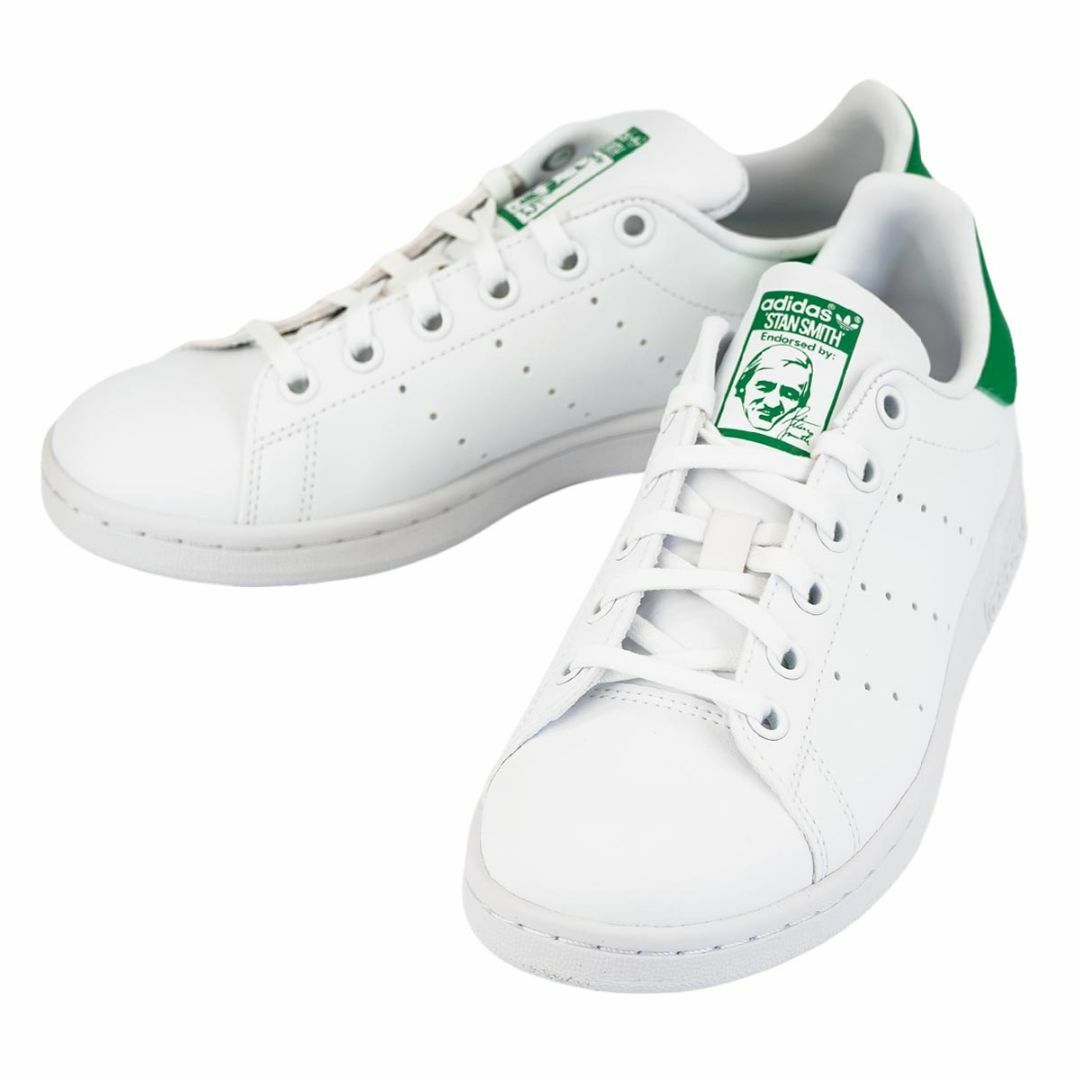 adidas(アディダス)のスニーカー アディダス FX7519 ホワイト×グリーン UK4/23cm レディースの靴/シューズ(スニーカー)の商品写真
