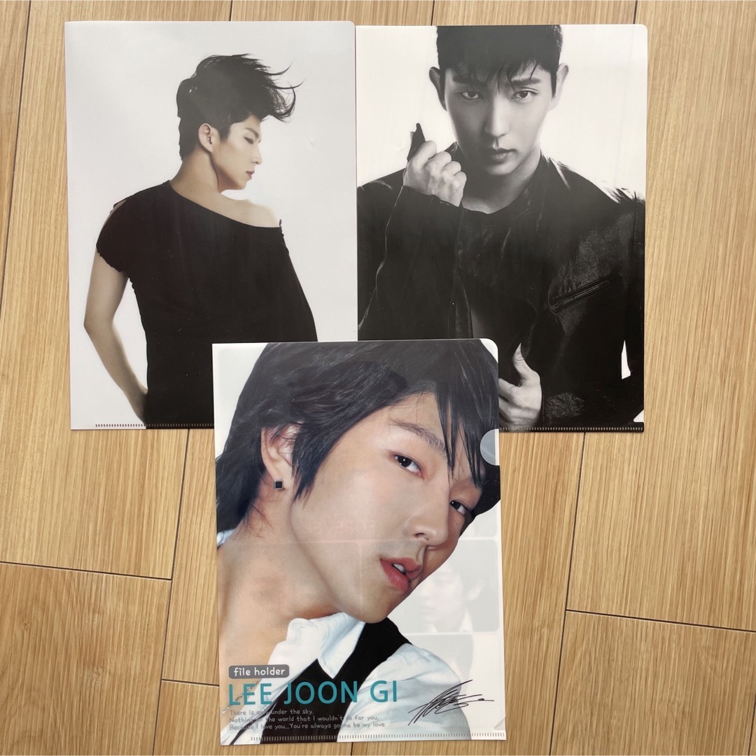 イジュンギ　クリアファイル　3枚セット エンタメ/ホビーのCD(K-POP/アジア)の商品写真