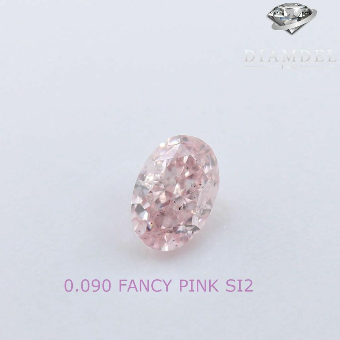 ピンクダイヤモンドルース/ FANCY PINK/ 0.090 ct.