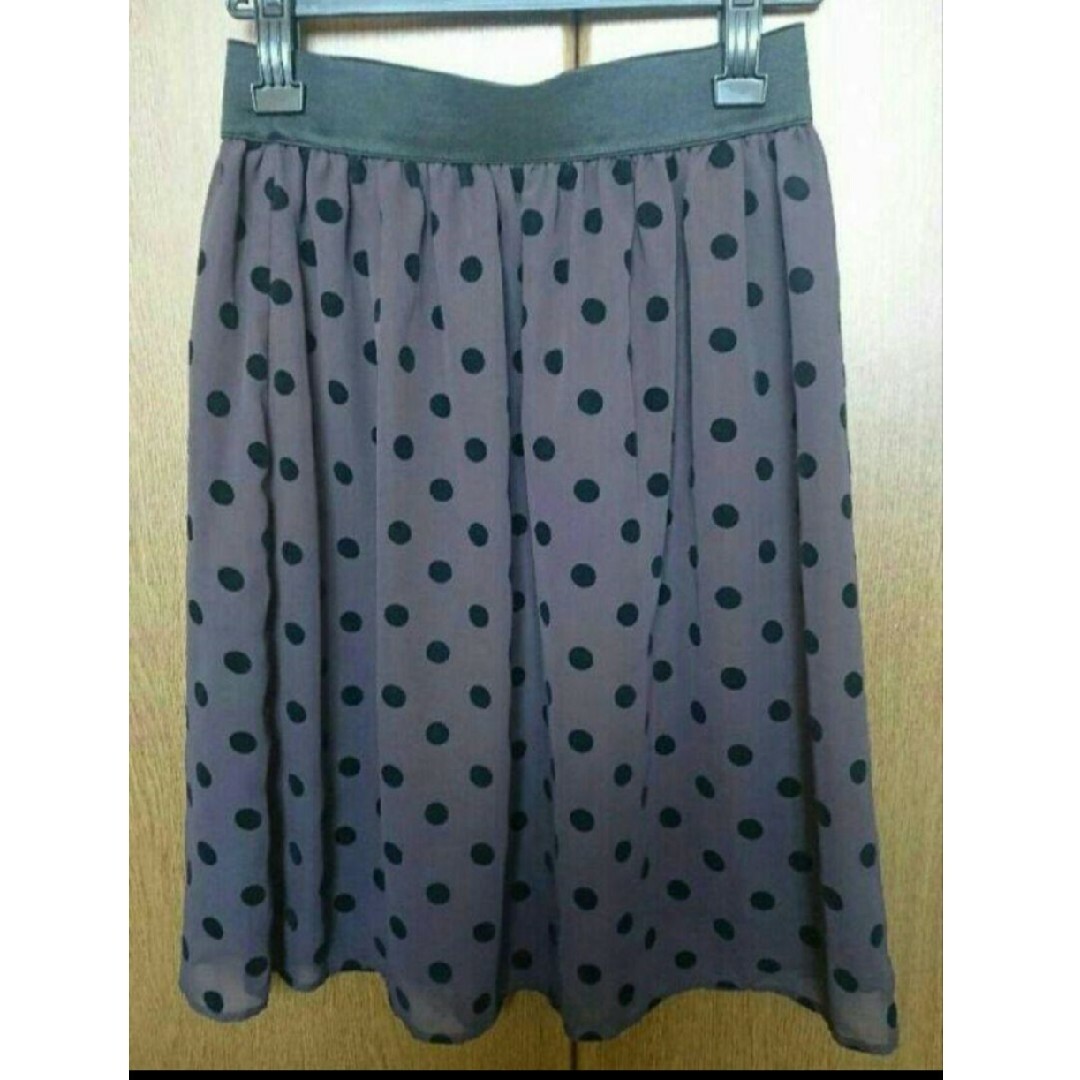 GALLERY VISCONTI(ギャラリービスコンティ)のギャラリービスコンティ🎀ドット柄スカート レディースのスカート(ひざ丈スカート)の商品写真