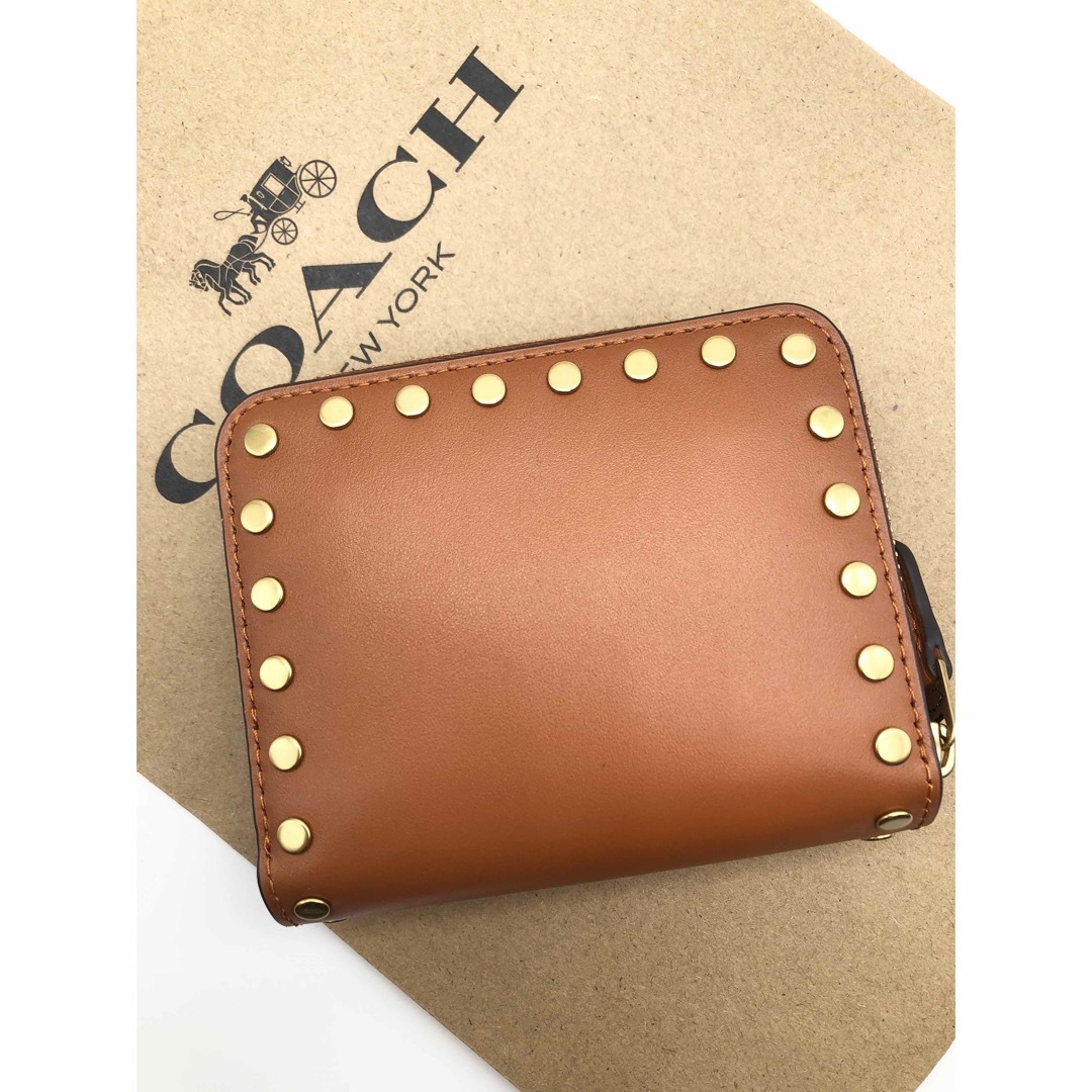 COACH - 【COACH☆新品】ビルフォールド ウォレット・リベット