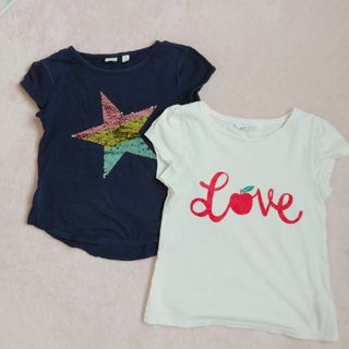 ギャップキッズ(GAP Kids)のGAP H&M Tシャツ2枚セット130cm(Tシャツ/カットソー)