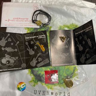 ウーバーワールド(UVERworld)のピンバッジ　キーホルダー　UVERworldグッズ(ミュージシャン)