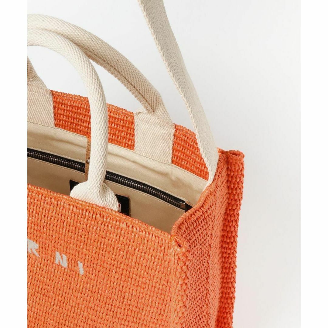 未使用 MARNI 23SS SMALL BASKET オレンジ バッグ-