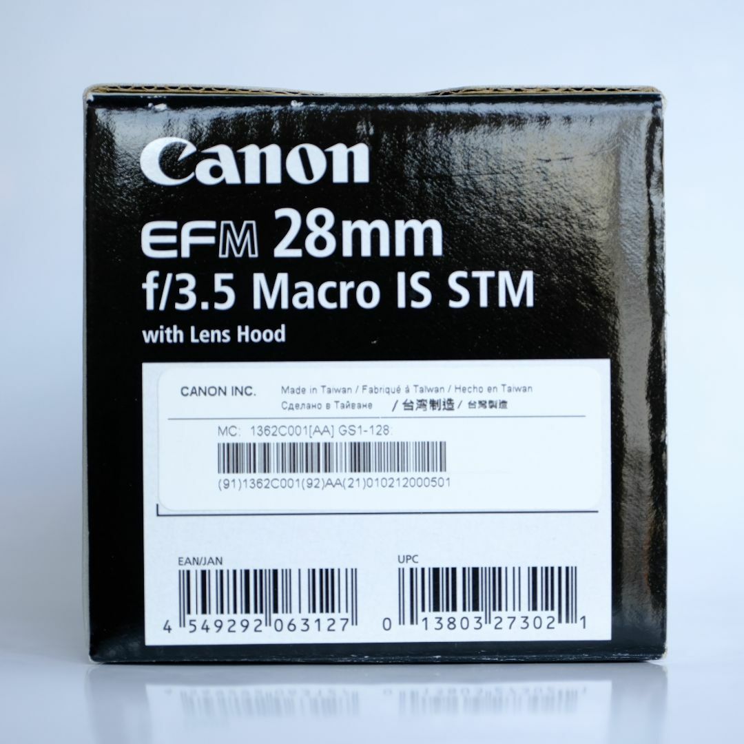 値下げ！CANON EFM28mm f/3.5 Macro IS STM