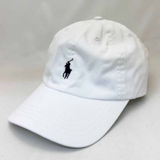 ポロラルフローレン(POLO RALPH LAUREN)の新品 ポロ ラルフローレン ボーイズキャップ ホワイト(キャップ)