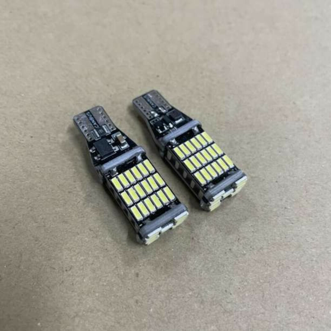 2個 LED バックランプ T15 T16 6500K 超高輝度 ホワイト 爆光 通販