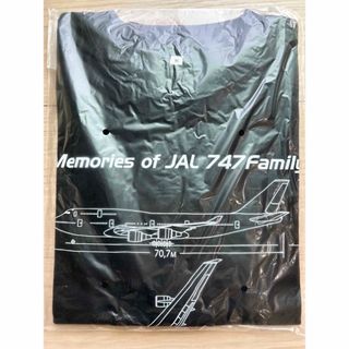 ジャル(ニホンコウクウ)(JAL(日本航空))のJAL 747-400 メモリアルTシャツ　黒　新品未使用(航空機)